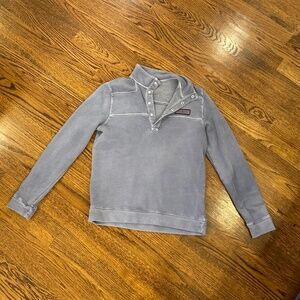 Vineyard Vines washed blue Youth Large Pullover